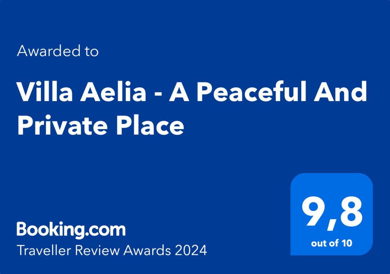 Villa Aelia - A Peaceful And Private Place Аргостолион Экстерьер фото